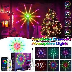 8x Firework LED Strip Light Dream Color RGB Smart Music Sync APP &Remote Control