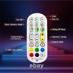 8x Firework LED Strip Light Dream Color RGB Smart Music Sync APP &Remote Control