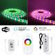 A Single Run of 20125FT RGBW WiFi Music Sync LED Strip Light Waterproof 12V PSU