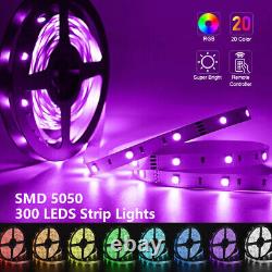 A lot 5050 RGB LED STRIP LIGHTS COLOUR CHANGING UNDER CABINET KITCHEN LIGHTING