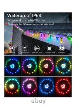 ALITOVE 500pcs WS2811 Individually Addressable RGB LED Pixels Light 12mm Round