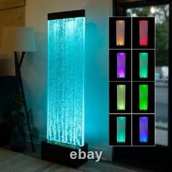 Alpine Corporation Freestanding Fountain 72X11X20 Bubble Color-Changing Led