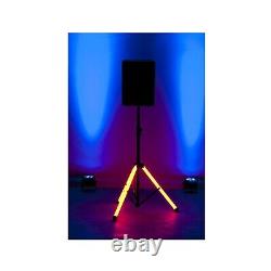 American Audio CSL-100 LED Multi-Colored Light Up Speaker Stands Pair Used