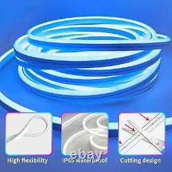 Bright 100ft RGB Neon Lighting Set Waterproof, Flexible & App Controlled