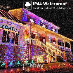 Brizled Christmas Lights, 344.16Ft 1000 LED Color Changing Christmas String Ligh