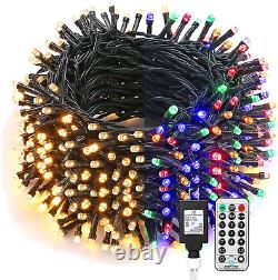 Brizled Christmas String Lights, 279Ft 800 LED Color Changing Christmas Lights w