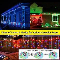 Brizled RGB C9 Christmas Lights Outdoor, 66ft 100 LED Color Changing Christma