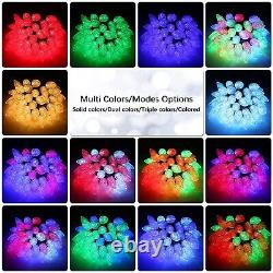 Brizled RGB C9 Christmas Lights Outdoor, 66ft 100 LED Color Changing Christma