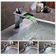 Cascada Color Changing LED Waterfall Bathroom Sink Faucet (Chrome Finish) HDD721