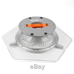Ceiling Fan LED Transparent Light kit Color Change Lamp Dimmable+Remote Control