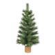 Celebrations 2 ft. Slim LED 35 ct Table Tree with Burlap Base Color Changing