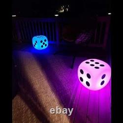 Changing LED Color Light Up Stool Outdoor Indoor Home Decor Garden Party Chair