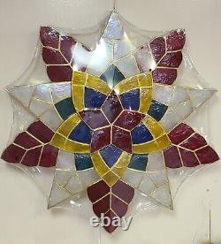 Christmas Capiz Parol LED Lantern Starlight 19 and 24 inch