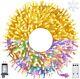 Christmas Lights Outdoor 250FT 750 LED String Lights with Ring Connector