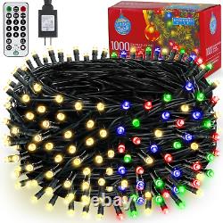 Color Changing Christmas Lights 1000Ct