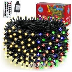 Color Changing Christmas Lights 1000ct