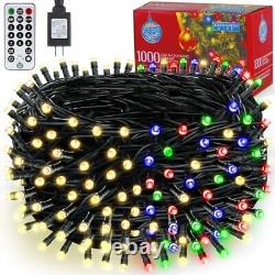 Color Changing Christmas Lights 1000ct