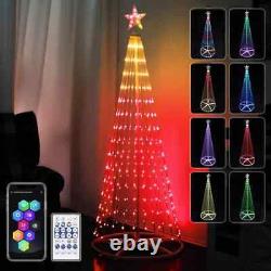 Color Changing Christmas Tree Lights 370 Bulbs 6 ft. LED String Light