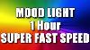Color Changing Mood Light 1 Hour Super Fast Speed Multi Colour Screen Relaxing Rainbow Colours