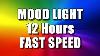 Color Changing Mood Light 12 Hours Fast Speed Multi Colour Screen Relaxing Rainbow Colours