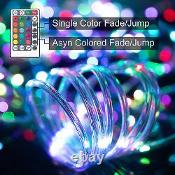 Color Changing Rope Lights 108 Ft 330 LED Outdoor String Lights with Plug Twi