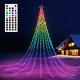 Color Changing String Lights with Remote RGB 170 Ft 500 LED Color Changing Chr