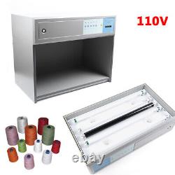 Color Light Box 4color Viewing Light Color Changing Led Matching Cabinets NEW