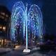 Colorful 240 LED Weeping Willow Tree Light, Lighted Colors Changing 5Ft Chris