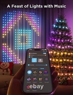 Curtain Lights WiFi Smart Christmas Lights LED Color Window Lights Dynamic Good