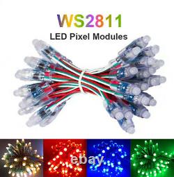 DC 5V 12V WS2811 Full Color LED Pixels String Lights Digital Addressable Module