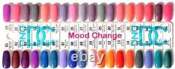 DND DC Mood Color Changing LED/UV Gel Full Collection 36 pcs + Color Chart 2023