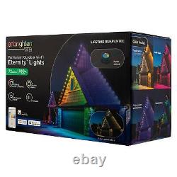 Enbrighten 100ft Outdoor Color Changing RGBWic LEDS String Wi-Fi Eave Lights