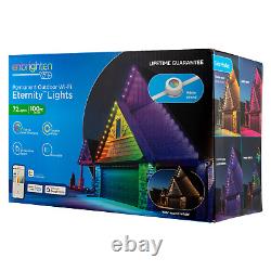 Enbrighten 100ft Outdoor Color-Changing Wi-Fi Eternity Eave Lights