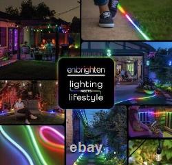 Enbrighten Smart 24 Ft Color Changing Flexible LED Strip Lights Wi-Fi Control