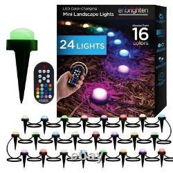 Enbrighton LANDSCAPES 24 Lights 48 Ft, 16 Colors, Remote