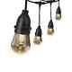 Feit Electric 30' Color-Changing LED String Lights 15 bulbs, Commercial-strength