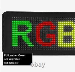 Flexible LED Panel Digital USB Message Scrolling Soft LED Sign Board APP Control