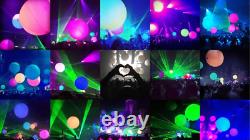 Floating Inflatable LED Glowing Ball color changing lights with airPump