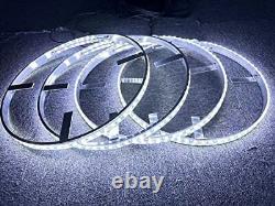 For Ford F150 F250 F350 15.5'' Color Changing & LED Wheel Ring Rim Lights Truck