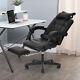 Gaming Chair Reclining Racing Chair High Back with Footrest Leather Office Home