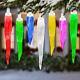 Gemmy Orchestra of Lights 24 LED Icicle Color-Changing Lights 23 ft 140 Effects