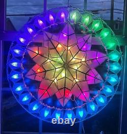 Gift Ko Poinsettia 25 inch Smart Parol Filipino Christmas Lantern All Season