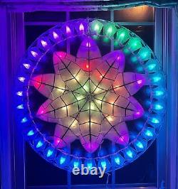 Gift Ko Poinsettia 31 inch Smart Parol COLOR CHANGING Filipino Christmas Lantern