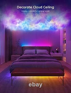 Govee 65.6ft RGBIC LED Strip Lights for Bedroom, Smart LED Strip Lights Alexa
