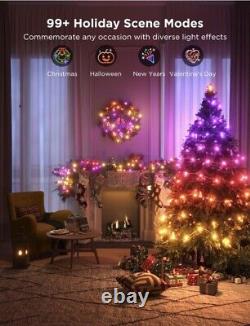 Govee Christmas Smart RGBIC String Lights, 99+ Scene Modes 66ft