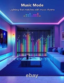 Govee Curtain Lights, WiFi Smart Christmas Lights LED, Color Changing Window 1