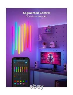 Govee Glide RGBIC Wall Lights, Music Wall Lights Works with Alexa and Google