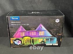 Govee H705A RGBIC Permanent Outdoor Smart Lights 72 Lights 100ft New Open Box