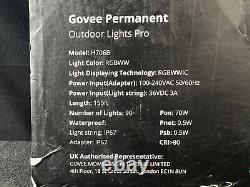 Govee? H706B Permanent Outdoor Light Pro 150ft with 90 RGBIC LED Lights New Sealed