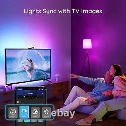 Govee Immersion TV LED Backlights with Camera, RGBIC Ambient Wi-Fi TV Backlights